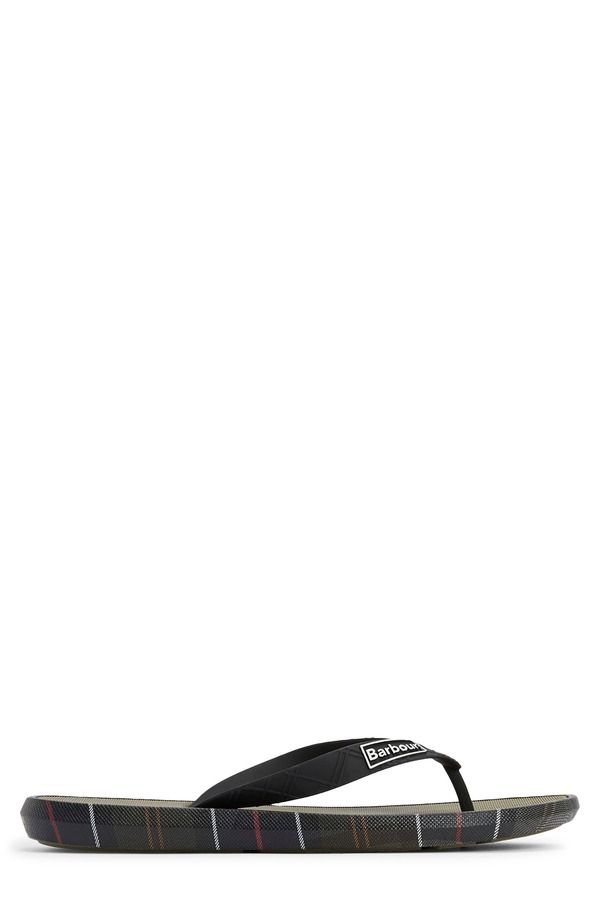バブアー メンズ シューズ サンダル Barbour Oakdale Flip Flop Olive Classic Tartan オリーブ 14,746円