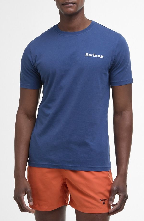バブアー メンズ トップス Tシャツ グラフィック Barbour Camber Graphic TShirt Oceana