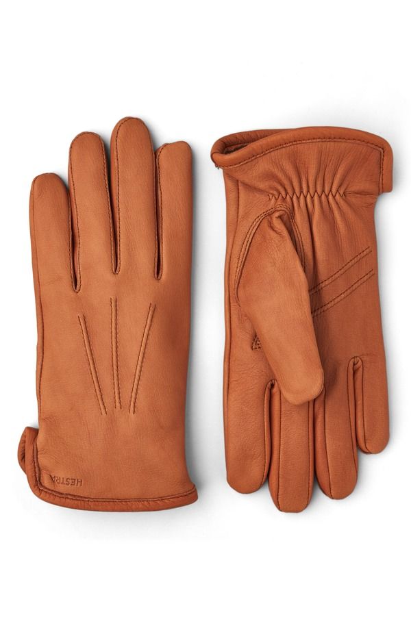 ヘストラ メンズ アクセサリー 手袋 レザー Hestrandrew Leather Gloves Cork