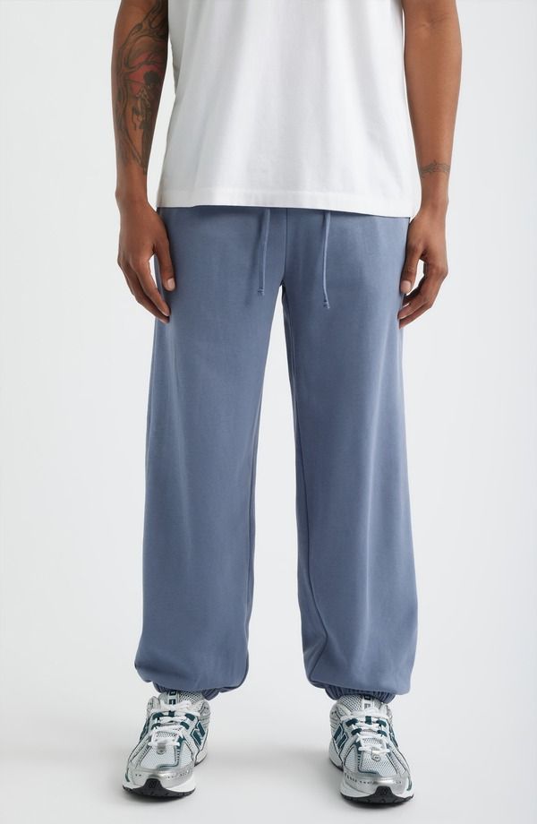ビーピー メンズ ボトムス カジュアルパンツ スウェットパンツ コットン BP Baggy Cotton Sweatpants Grey Folkstone グレー