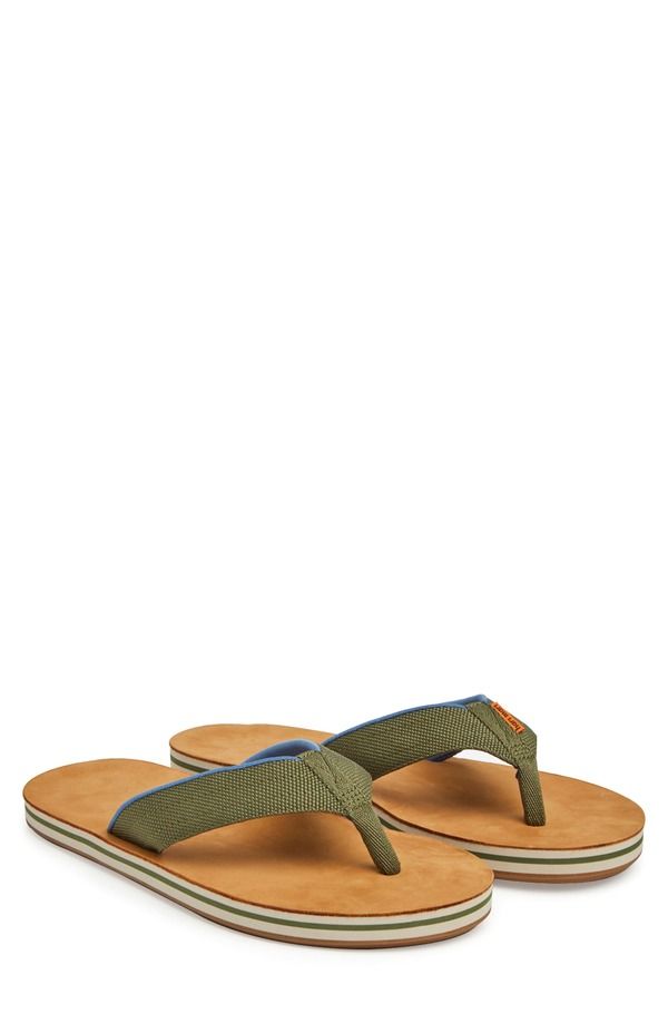 ハリマリ メンズ シューズ サンダル hari mari Scouts Flip Flop Olive オリーブ