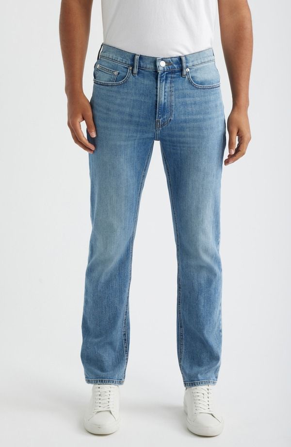 フレーム メンズ ボトムス デニムパンツ ストレート ジーンズ FRAME Modern Straight Leg Jeans Crosswalk