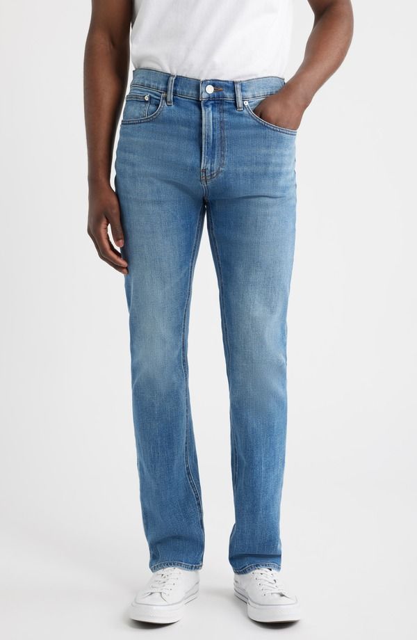 フレーム メンズ ボトムス デニムパンツ ストレート ジーンズ FRAME Modern Straight Leg Jeans Thundercliff