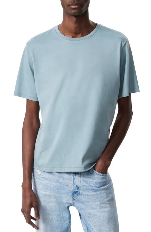 ラグアンドボーン メンズ トップス Tシャツ rag bone Pure Pima TShirt Stoneblue