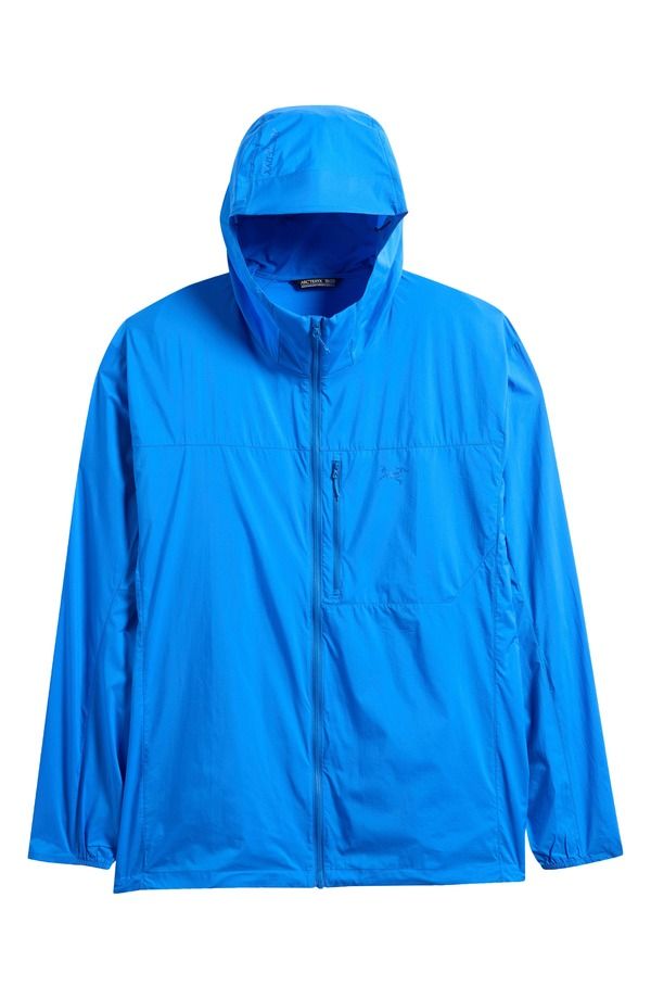 アークテリクス メンズ アウター ジャケット・ブルゾン フーデッドジャケット ナイロン Arcteryx Squamish Waterepellent Nylon Ripstop Hooded Jacket Fluidity