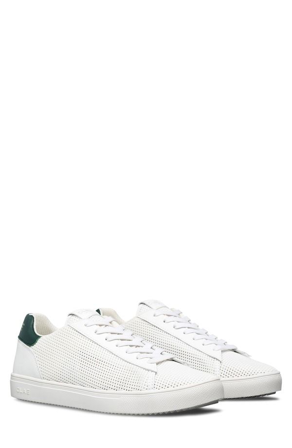 クラエ メンズ シューズ スニーカー ニット CLAE Bradley Knit Sneaker White Pineedle ホワイト