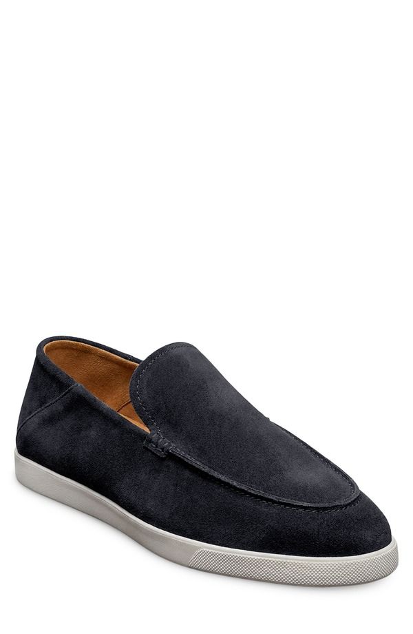 アレン エドモンズ メンズ シューズ スリッポン・ローファー Allen Edmonds Gino Loafer Navy Suede ネイビー