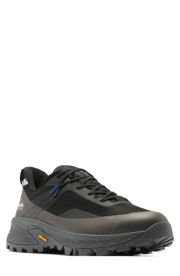 コロンビア メンズ シューズ スニーカー Columbia Tellurix Titanium OutDry Shoe Black Mountain Blue ブラック