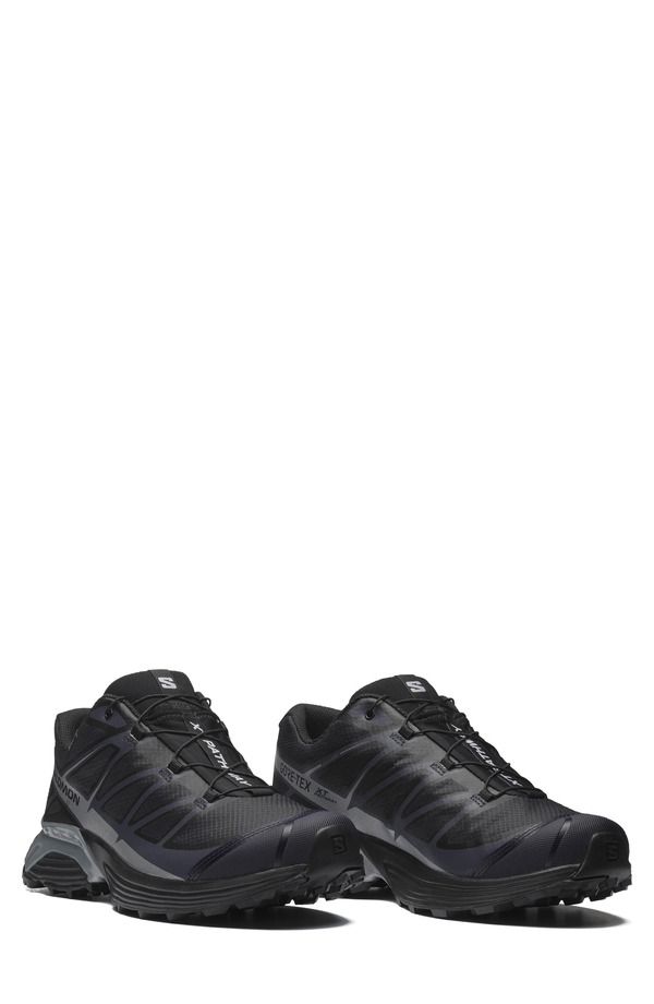 サロモン レディース シューズ スニーカー Salomon Gender Inclusive XTPathway GoreTex Waterproof Sneaker Black Silver ブラック