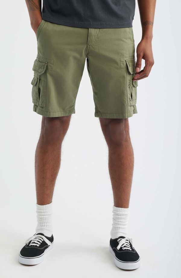 リップカール メンズ ボトムス カジュアルパンツ ショートパンツ Rip Curl Classic Surf Trail Cargo Shorts Mid Green グリーン