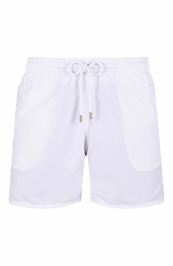 ヴィルブレクイン メンズ 水着 ハーフパンツ・ショーツ Vilebrequin Mensolid Swim Trunks Blanc