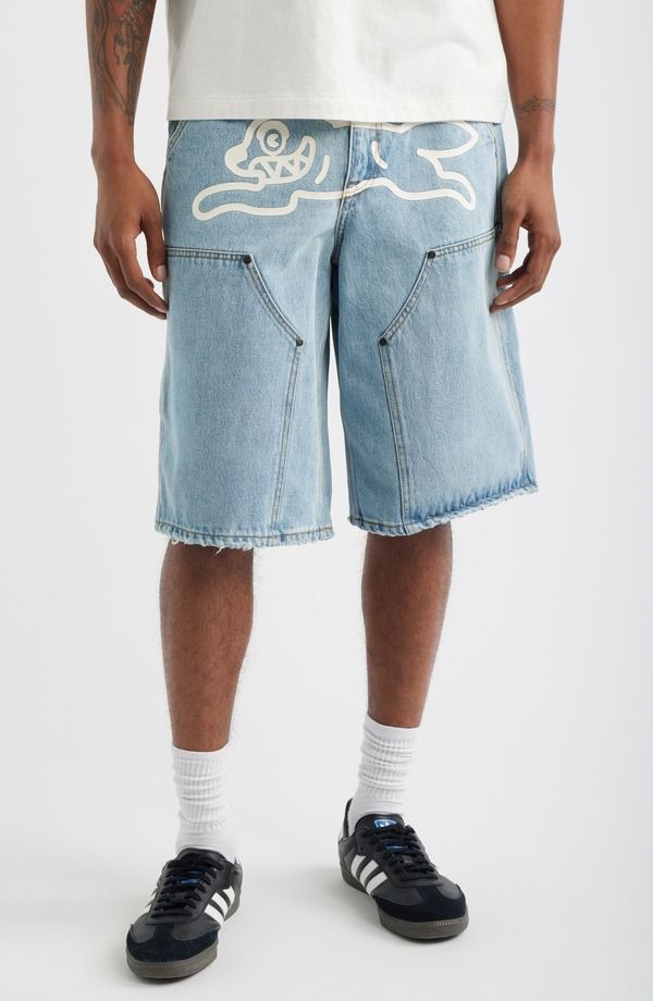 アイスクリーム メンズ ボトムス デニムパンツ ショートパンツ ICECREAM Angelo Denim Shorts Butter Pecan デニム