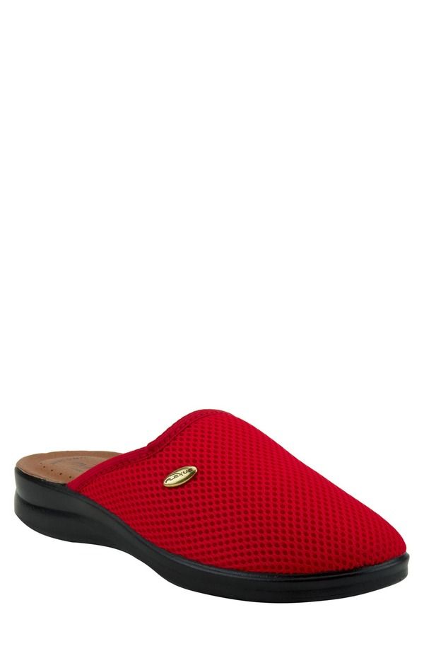 スプリングステップ レディース シューズ スリッポン・ローファー Spring Step Scuff Slippered レッド 14,026円