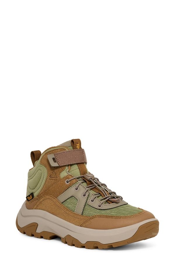 テバ レディース シューズ ブーツ・レインブーツ Teva Hurricane Daybreaker Mid Hiking Boot Honey Brown Sage セージ