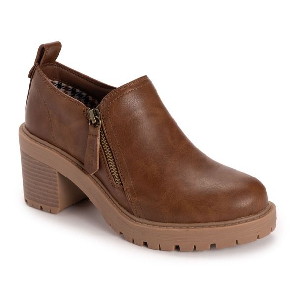 ムクルクス レディース シューズ ブーツ・レインブーツ MUK LUKS Lainey Bootie Dark Tan タン