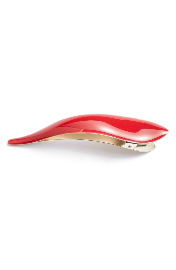 フィカレディース アクセサリー シルク マキシ Ficcare Maximasilky Hair Clip Silky Red Gold レッド