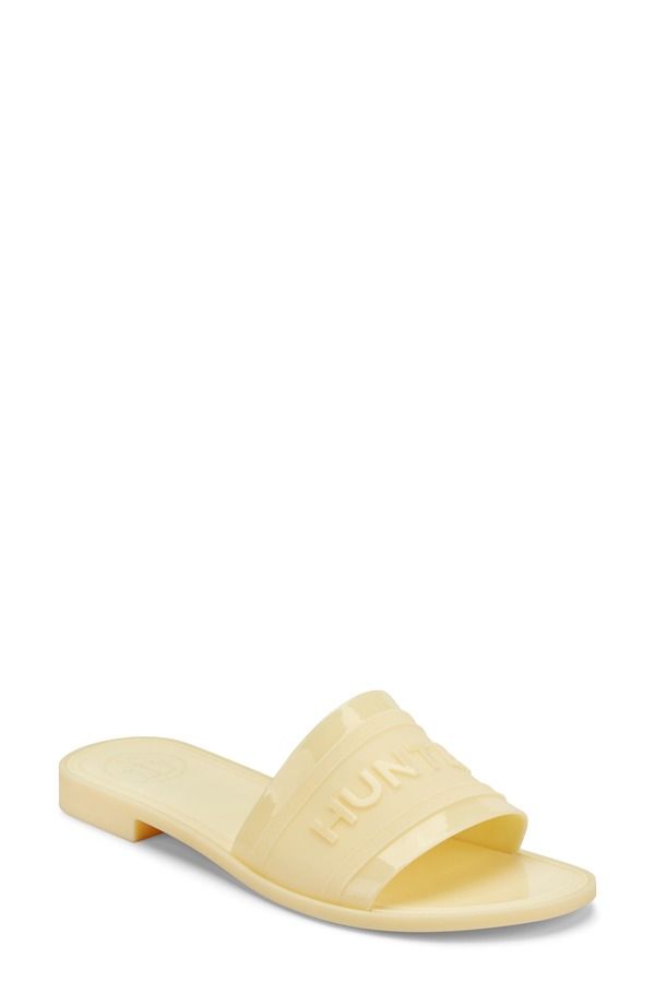 ハンター レディース シューズ サンダル Hunter Marina Slide Sandal Yellow 700 イエロー 21,868円