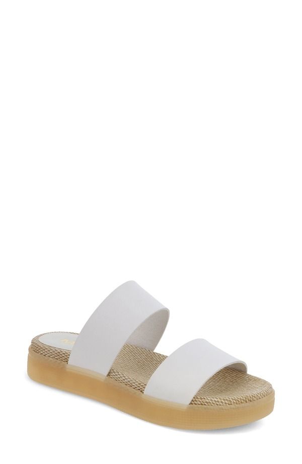 ミア レディース シューズ サンダル プラットフォーム MIA Saige U Platform Sandal White ホワイト