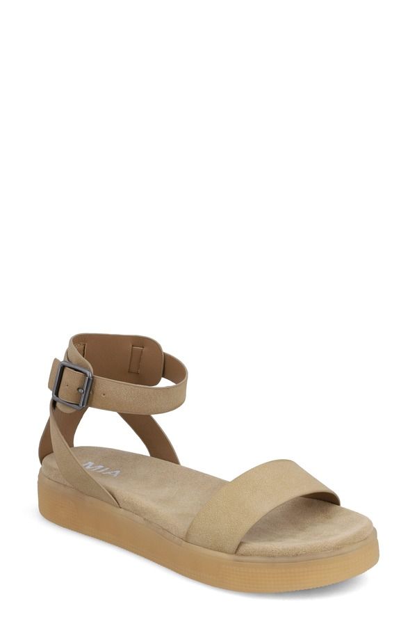 ミア レディース シューズ サンダル プラットフォーム MIA Ellen Platform Sandal Sand サンド