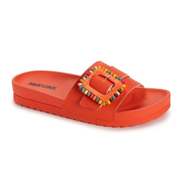 ムクルクス レディース シューズ サンダル MUK LUKS Womens Grand Colette Sandal Spicey Orange オレンジ