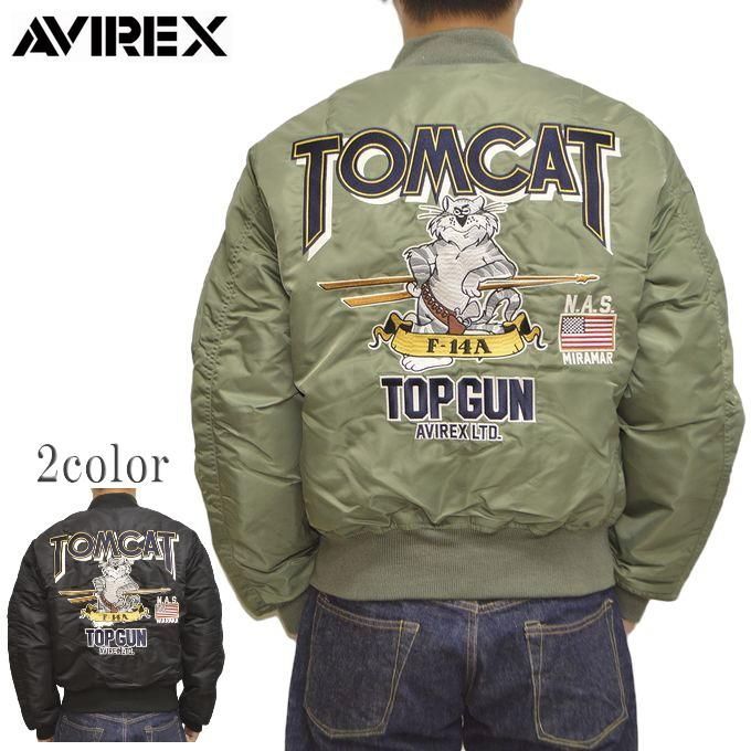 AVIREX アヴィレックス 783-6952025 783-3952033 TOMCAT トムキャット MA-1 フライトジャケット ミリタリー ジャケット 定番 アビレックス メンズ