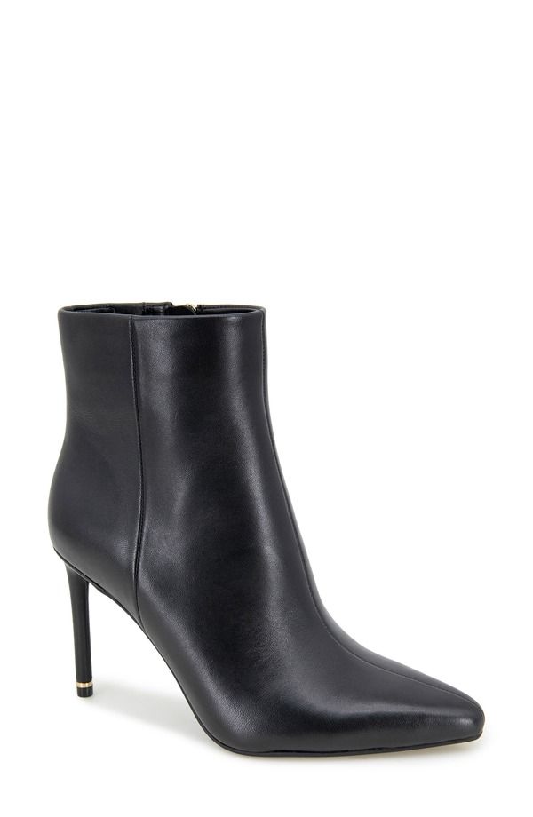 ケネスコール レディース シューズ ブーツ・レインブーツ Kenneth Cole Quincy Bootie Black Leather ブラック