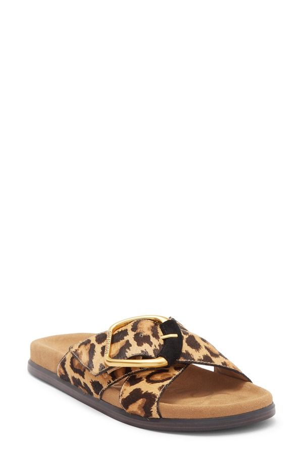 サムエデルマン レディース シューズ サンダル Sam Edelman Darla Slide Sandal Cyprus Tan Calf Hair タン