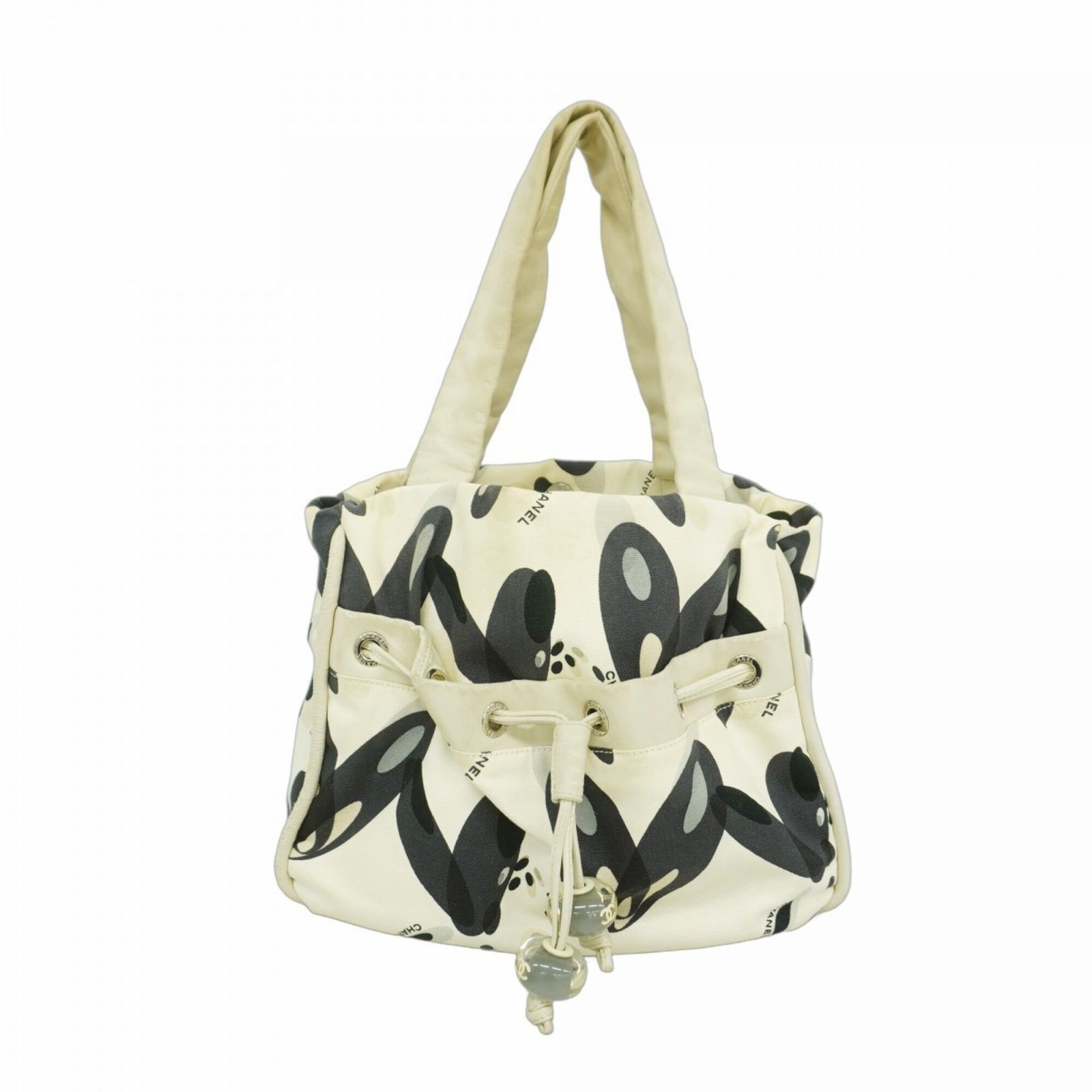 シャネル(Chanel) シャネル トートバッグ キャンバス レザー マルチ