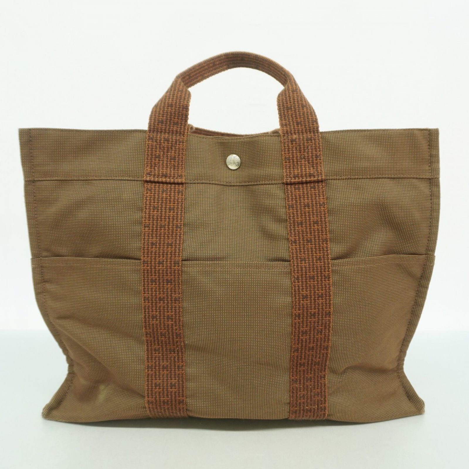 エルメス(Hermes) エルメス トートバッグ エールラインMM キャンバス