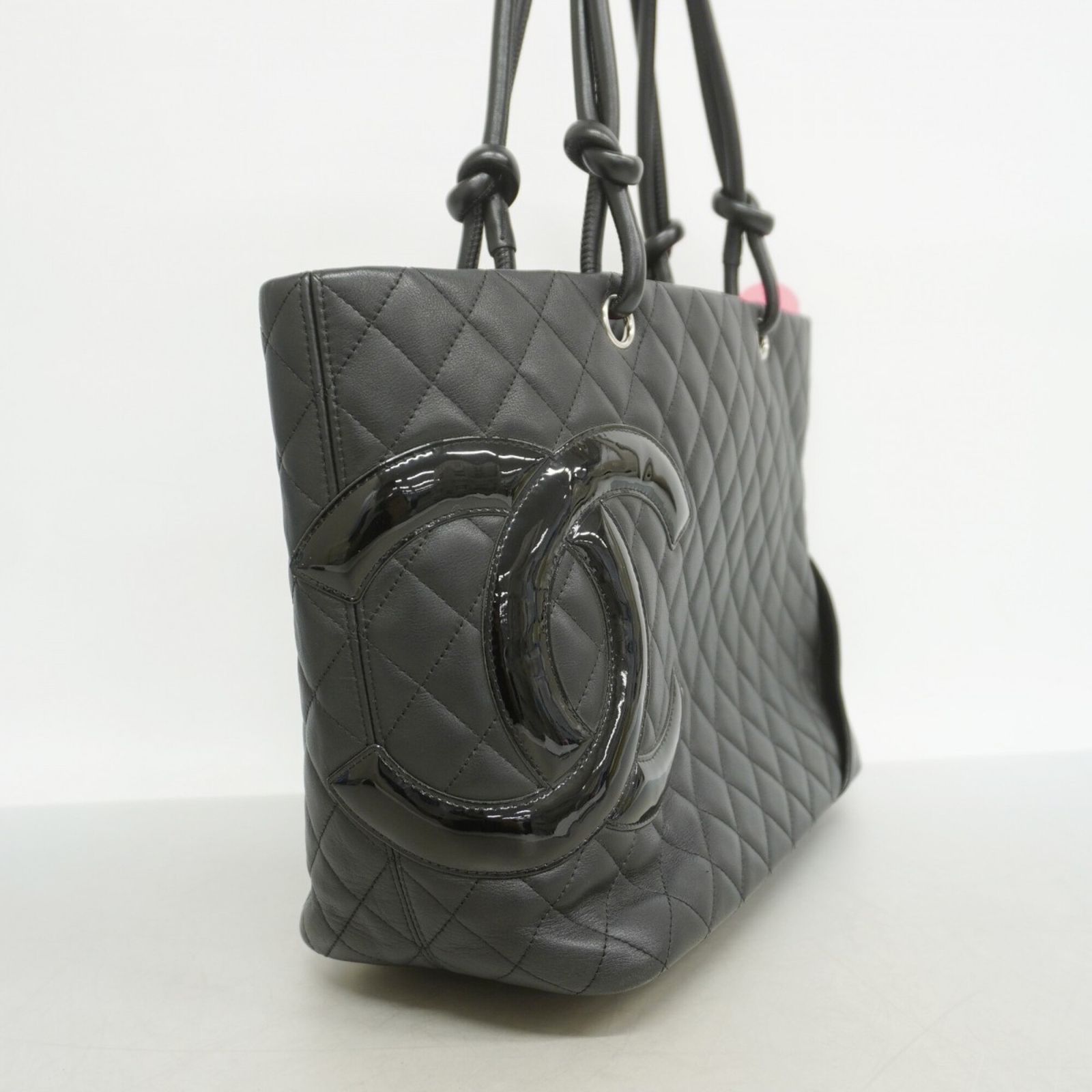 シャネル(Chanel) シャネル トートバッグ カンボン ラムスキン 