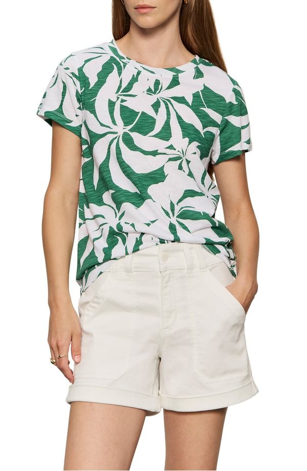 サンクチュアリー レディース トップス Tシャツ Sanctuary The PerfectShirt Green Inked Impressions グリーン
