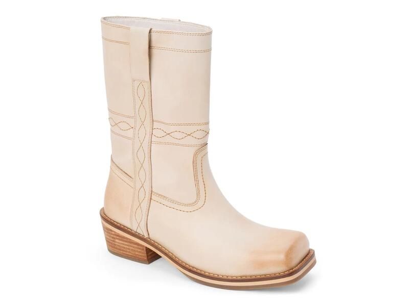 マチス レディース シューズ ブーツ・レインブーツ MatisseJackson Cowboy Boot Lightan Leather タン