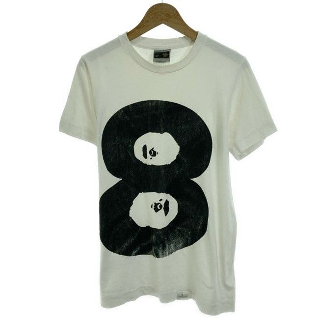 【中古】　A BATHING APE　Tシャツ　半袖　カットソー　トップス　クルーネック　ロゴT　ブランドロゴ　プリント　日本製　ストリート　古着　/2006