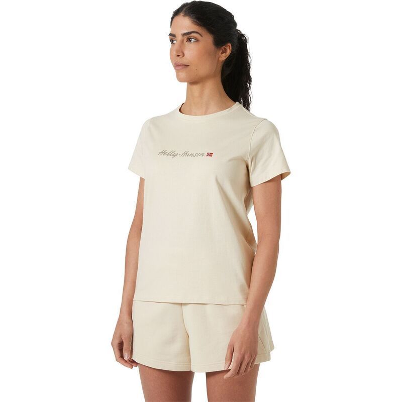 ヘリーハンセン レディース トップス Tシャツ グラフィック Helly Hansen Core Graphic 20 TShirt Womens Cream クリーム 9,346円