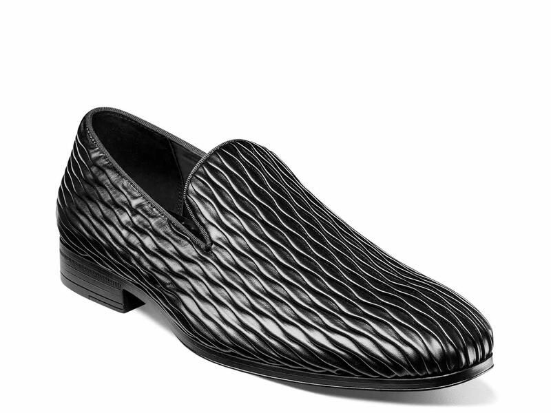 ステイシーアダムス メンズ シューズ スリッポン・ローファー Stacy AdamsSeismith Loafer Black ブラック