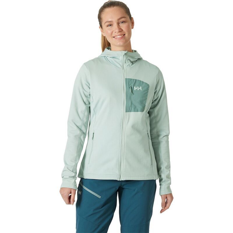 ヘリーハンセン レディース アウター ジャケット・ブルゾン フーデッドジャケット Helly Hansen Versalite Hooded Jacket Womens Green Mist グリーン