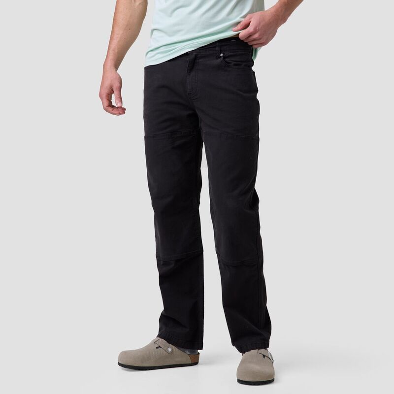 バックカントリー メンズ ボトムス カジュアルパンツ Backcountry Rambler Stretch Canvas Workpant Mens Black ブラック