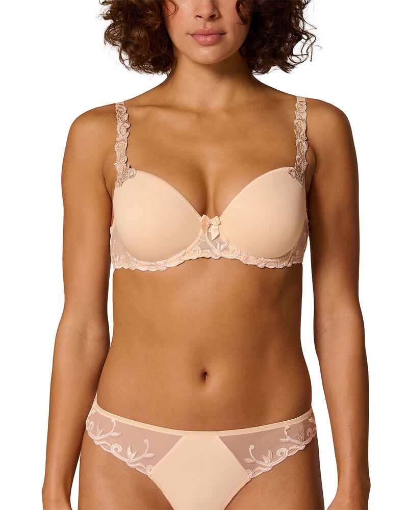 シモーヌペレール レディース アンダーウェア ブラジャー Simone Perele Simone Prle Andora 3D Moldedemi Bra Chic Beige ベージュ