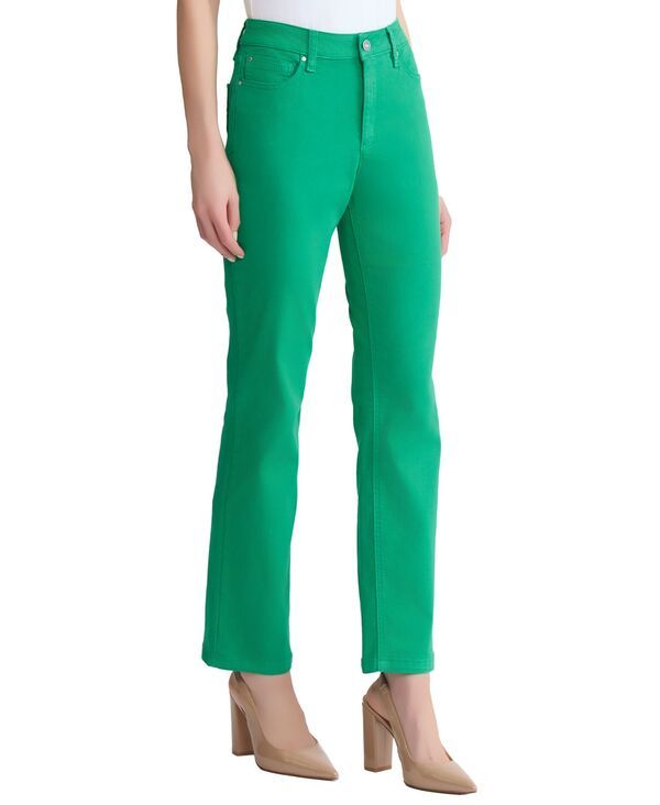ジョーンズニューヨーク レディース ボトムス デニムパンツ ジーンズ Jones New York Womens MidRise Lexington Straight Jeans Kelly