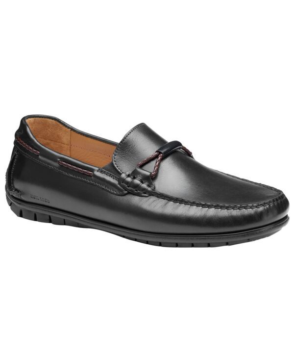 ジョンストンアンドマーフィー メンズ シューズ スリッポン・ローファー Johnston Murphy Mens Cort 20 Braided Bit Loafer Black Full Grain ブラック
