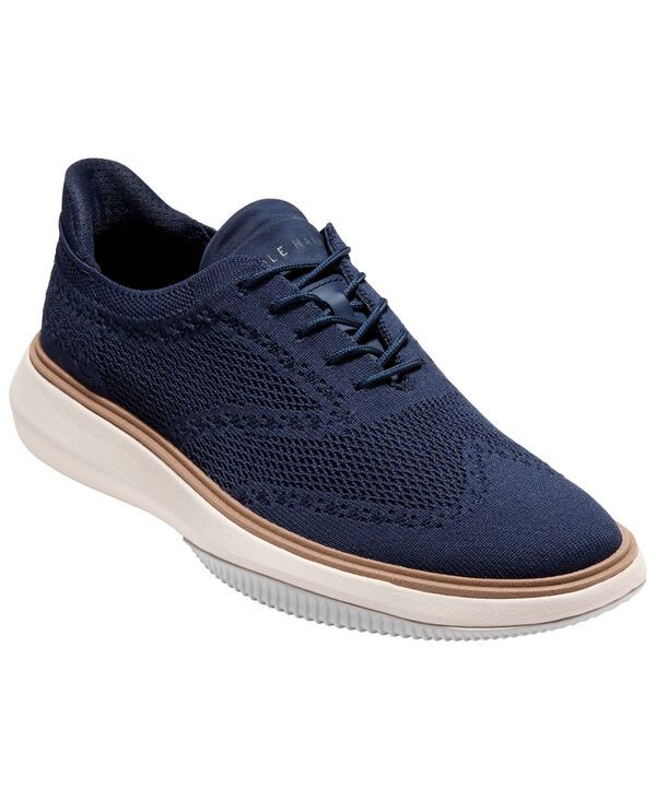 コールハーン メンズ シューズ オックスフォード レース Cole Haan Mens Grand Phaze Stitchlite QuickOn LaceUp Oxford Shoes Marine Blue ブルー
