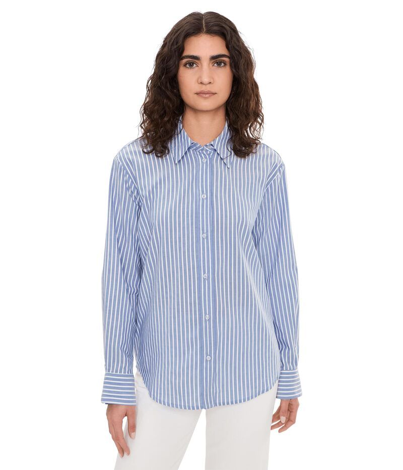 マイケルスターズ レディース トップス シャツ ボタンダウン Michael Stars Carson Button Down Shirt Sky