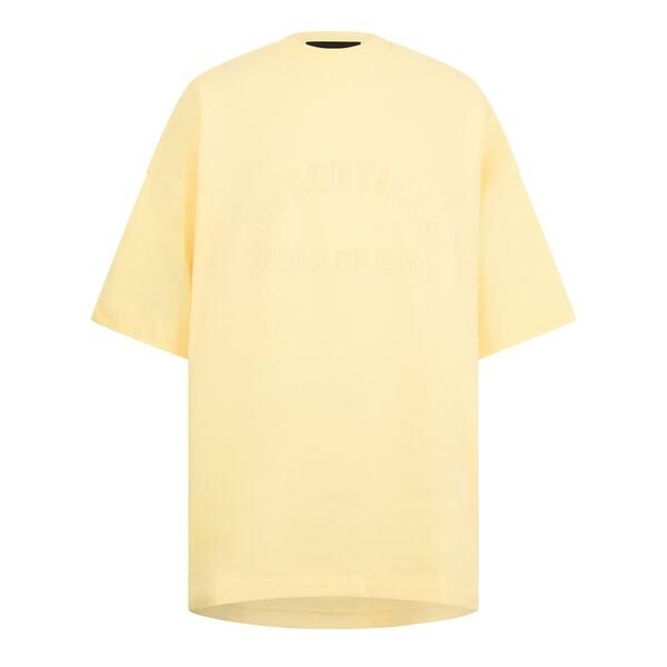 フィアオブゴッド メンズ トップス Tシャツ Fear Of God Essentials Mens TShirt Garden Yellow イエロー