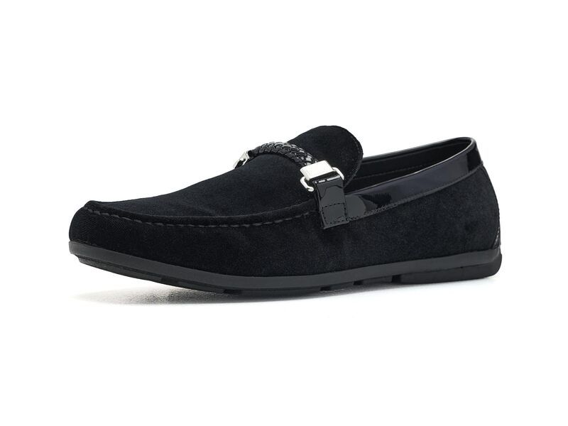 ステイシーアダムス メンズ シューズ オックスフォード ローファー Stacy Adamsheridan Moc Toe SlipOn Loafer Black ブラック