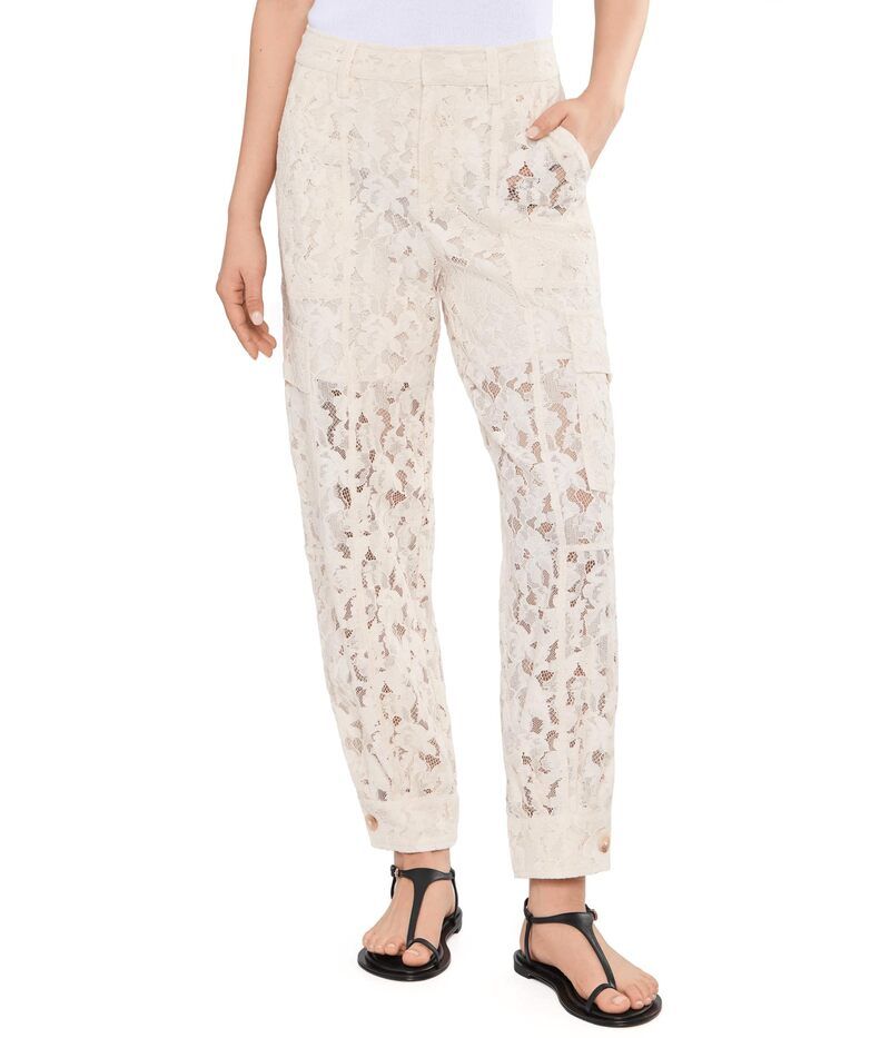 サンクチュアリー レディース ボトムス カジュアルパンツ レース Sanctuary Soft Volume Lace PantsWo Collagen
