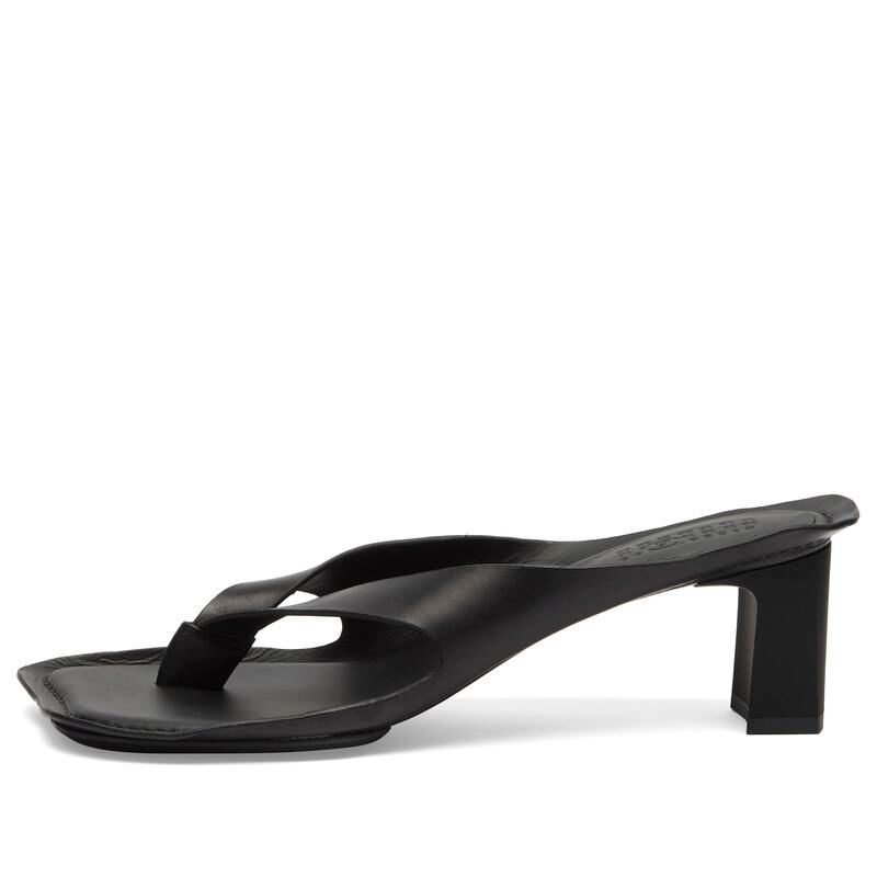 マルタンマルジェラ レディース シューズ サンダル ヒール MM6 Maison Margiela Heeled Sandals Black ブラック