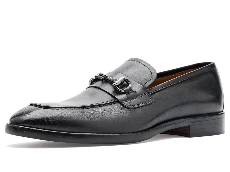 ブルーノマグリ メンズ シューズ スリッポン・ローファー Bruno Magli Pasquale Black Calf ブラック