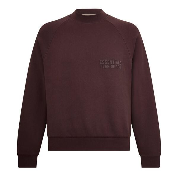 フィアオブゴッド メンズ アウター パーカー・スウェット シャツ Fear Of God Essentials Mens Crew Sweatshirt Plum プラム