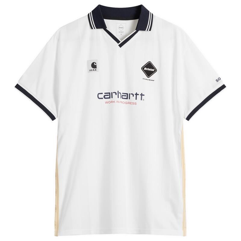 カーハート メンズ トップス シャツ Carhartt WIP x FCRB Game Shirt White ホワイト