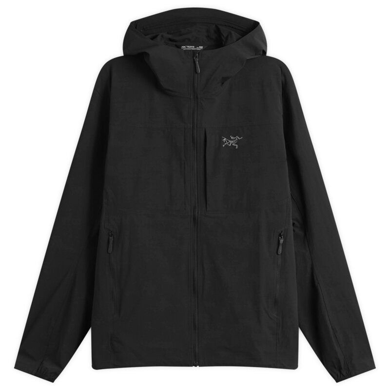アークテリクス メンズ アウター ジャケット・ブルゾン フーデッドジャケット Arcteryx Arcteryx Gamma Lightweight Hooded Jacket Black ブラック